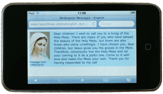 Random messages of Medjugorje - iphone & ipod touch